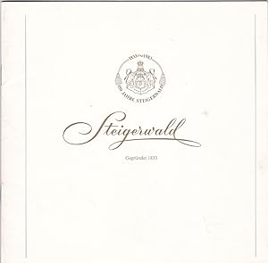 150 Jahre Steigerwald 1833-1983