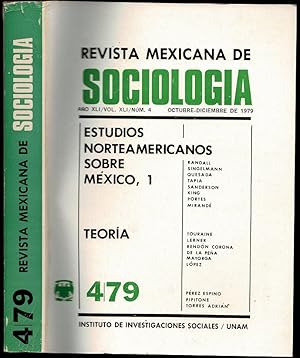 Image du vendeur pour La lucha agraria en Sonora, 1970-1976: manipulacion, reforma y derrota de populismo in Revista Mexicana de Sociologia Volume XLI (41) Number 4 mis en vente par The Book Collector, Inc. ABAA, ILAB