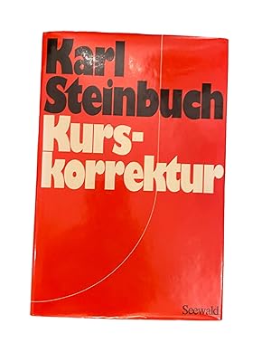 Bild des Verkufers fr KURSKORREKTUR. zum Verkauf von Nostalgie Salzburg
