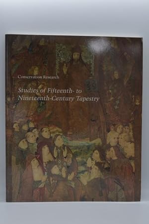 Seller image for Conservation Research: Studies of Fifteenth- to Nineteenth-Century Tapestry (Studies in the History of Art) for sale by Lavendier Books
