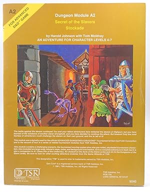 Immagine del venditore per AD&D A2 Secret of the Slavers STockage G+ venduto da Chris Korczak, Bookseller, IOBA