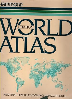 Image du vendeur pour Citation World Atlas mis en vente par Ye Old Bookworm