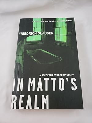 Seller image for In Matto's Realm: A Sergeant Studer Mystery for sale by Third Person Books