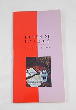 Imagen del vendedor de Maison de Balzac: General guide a la venta por Third Person Books