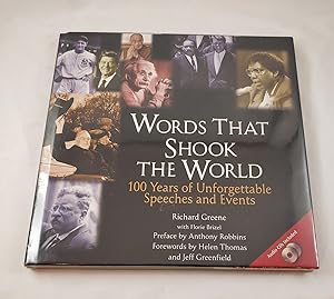 Seller image for Words That Shook the World: 100 Years of Unforgettable Speeches and Events for sale by Third Person Books