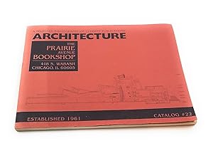 Seller image for Architecture: a Selected Bibliography of Current Publications: Catalog #22 for sale by Third Person Books
