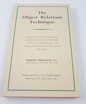 Imagen del vendedor de Object Relations Technique a la venta por Third Person Books