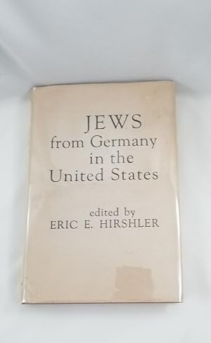 Image du vendeur pour Jews From Germany in the United States mis en vente par Third Person Books