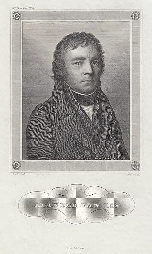 Bild des Verkufers fr Leander von Ess, urspr. Johann Heinrich von Ess, (Warburg 15. 02. 1772 - 13. 10. 1847 Affolterbach). Katholischer Theologe, bersetzung der Bibel ins Deutsche. Brustbild,. zum Verkauf von Antiquariat Clemens Paulusch GmbH