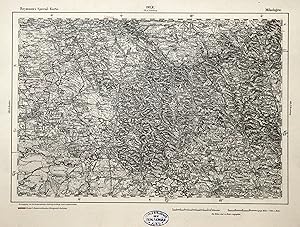 Lithografie- Karte, b. Flemming "Mikolajow".