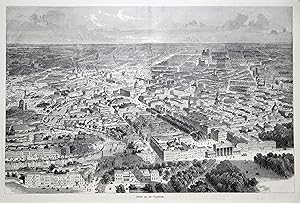 Bild des Verkufers fr Vogelschau, "Berlin aus der Vogelschau". zum Verkauf von Antiquariat Clemens Paulusch GmbH