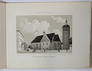 Album von Luckenwalde. Erinnerungs - Blätter.