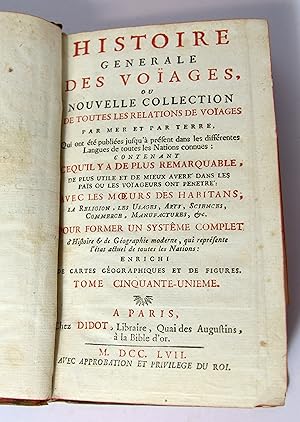 Bd. 51: Histoire generale des voyages, ou nouvelle Collection de toutes les relations de Voyages ...