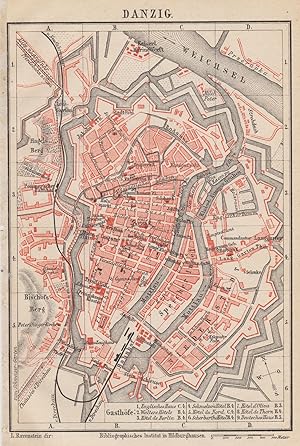 Bild des Verkufers fr Stadtplan. zum Verkauf von Antiquariat Clemens Paulusch GmbH