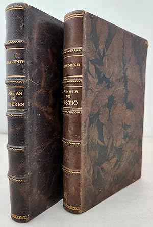 Cartas de Mujeres (1932) AND Sonata de Estio (Vol VI, 1933) - 2 volumes in matching leather bindings