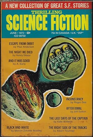 Image du vendeur pour THRILLING SCIENCE FICTION: June 1972 mis en vente par Books from the Crypt