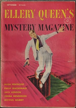 Image du vendeur pour ELLERY QUEEN'S Mystery Magazine: September, Sept. 1954 mis en vente par Books from the Crypt