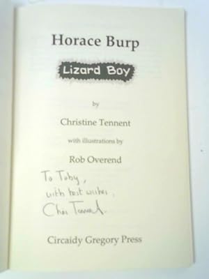 Bild des Verkufers fr Horace Burp - Lizard Boy zum Verkauf von World of Rare Books