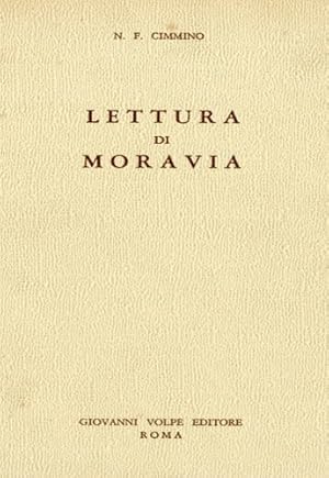 Bild des Verkufers fr Lettura di Moravia. zum Verkauf von FIRENZELIBRI SRL