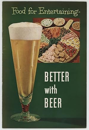 Bild des Verkufers fr Food for Entertaining- Better with Beer zum Verkauf von cookbookjj