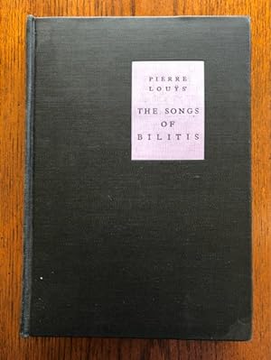 The Songs of Bilitis (signed)