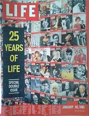 Life International January 30, 1961 , 25 Years of Life