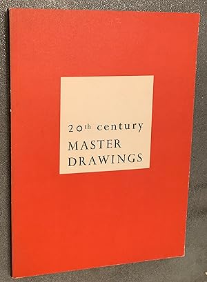 Seller image for 20th Century Master Drawings for sale by Lucky Panther Books