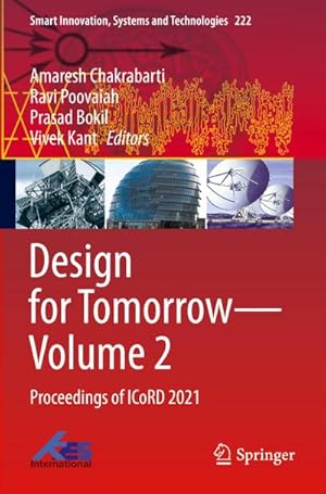 Bild des Verkufers fr Design for TomorrowVolume 2 : Proceedings of ICoRD 2021 zum Verkauf von AHA-BUCH GmbH