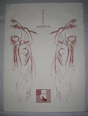 Salute America - 6 Original-Lithographien: The Angel - Pallas Athene - Herald - Hymn to Freedom -...