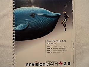 Bild des Verkufers fr enVision Math 2.0 Texas Edition Volume 2A Topics 9-12: Grade 5 Teachers Edition zum Verkauf von Reliant Bookstore