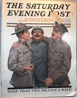 Imagen del vendedor de The Saturday Evening Post: November 3, 1917 [Volume 190, Number 18] a la venta por Clausen Books, RMABA