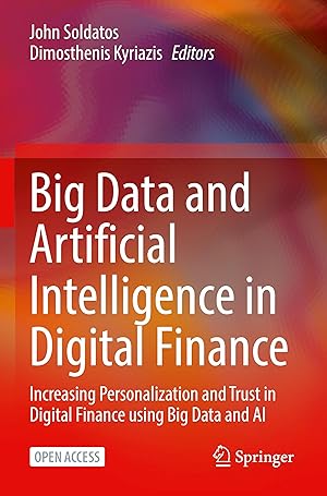 Imagen del vendedor de Big Data and Artificial Intelligence in Digital Finance a la venta por moluna