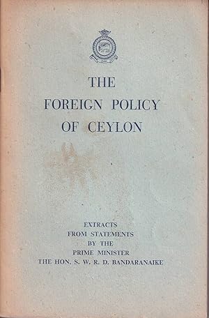 The Foreign Policy of Ceylon.