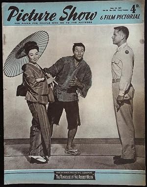 Picture Show Magazine June 1, 1957 Marlon Brando and Glenn Ford in "The Teahouse of the August Moon"