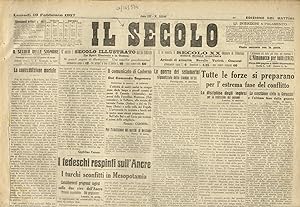 SECOLO (IL). Edizione del mattino. Anno LII. Numero 18249. Lunedì 19 febbraio 1917.