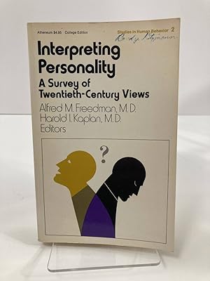 Imagen del vendedor de Interpreting Personality Theories a la venta por True Oak Books