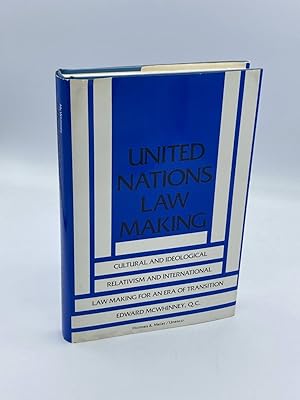 Seller image for United Nations Law Making Cultural and Ideological Relativism and International Law Making for an Era of Transition for sale by True Oak Books