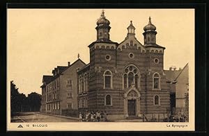 Ansichtskarte St-Louis, La Synagogue