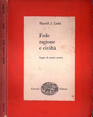 Immagine del venditore per Fede ragione e civilt Saggio di analisi storica venduto da Biblioteca di Babele