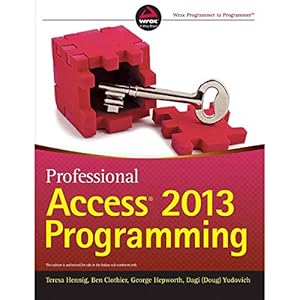 Imagen del vendedor de Professional Access 2013 Programming a la venta por Reliant Bookstore