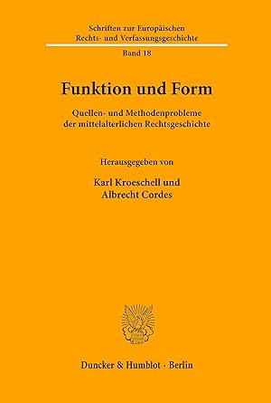 Seller image for Funktion und Form. for sale by moluna