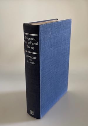 Bild des Verkufers fr Diagnostic Psychological Testing. Revised Edition, edited by Robert R. Holt. zum Verkauf von Wissenschaftl. Antiquariat Th. Haker e.K