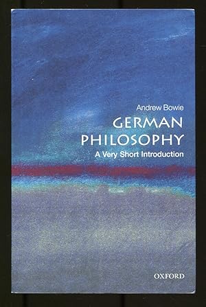 Imagen del vendedor de German Philosophy: A Very Short Introduction a la venta por Between the Covers-Rare Books, Inc. ABAA