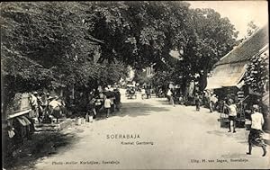 Ansichtskarte / Postkarte Soerabaja Surabaya Indonesien, Kramat Gantoeng