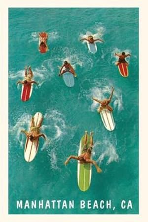 Seller image for The Vintage Journal Surfers Paddling, Manhattan Beach (Pocket Sized - Found Image Press Journals) [Paperback ] for sale by booksXpress