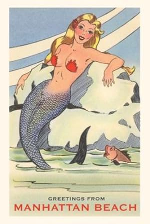 Seller image for The Vintage Journal Greetings from Manhattan Beach, Mermaid (Pocket Sized - Found Image Press Journals) [Paperback ] for sale by booksXpress