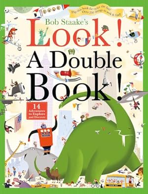 Seller image for Look! A Double Book!: 14 Adventures to Explore and Discover (Look! A Book!) by Staake, Bob [Paperback ] for sale by booksXpress