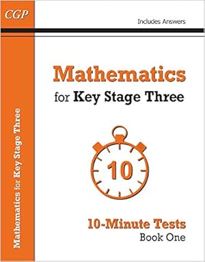 Seller image for Mathematics for KS3: 10-Minute Tests Book 1 by CGP Books [Paperback ] for sale by booksXpress
