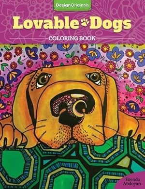 Seller image for Lovable Dogs Coloring Book by Brenda Abdoyan [Paperback ] for sale by booksXpress