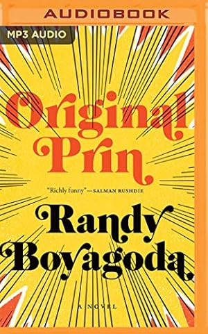 Bild des Verkufers fr Original Prin: A Novel by Boyagoda, Randy [Audio CD ] zum Verkauf von booksXpress